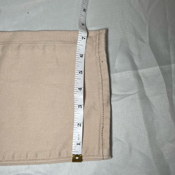 Levi's 502 Beige Denim Jeans W33 L32 - Picture 5 of 15